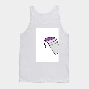 Lean'nn with da double cup of purple drank! Dirty Sprite! Tank Top